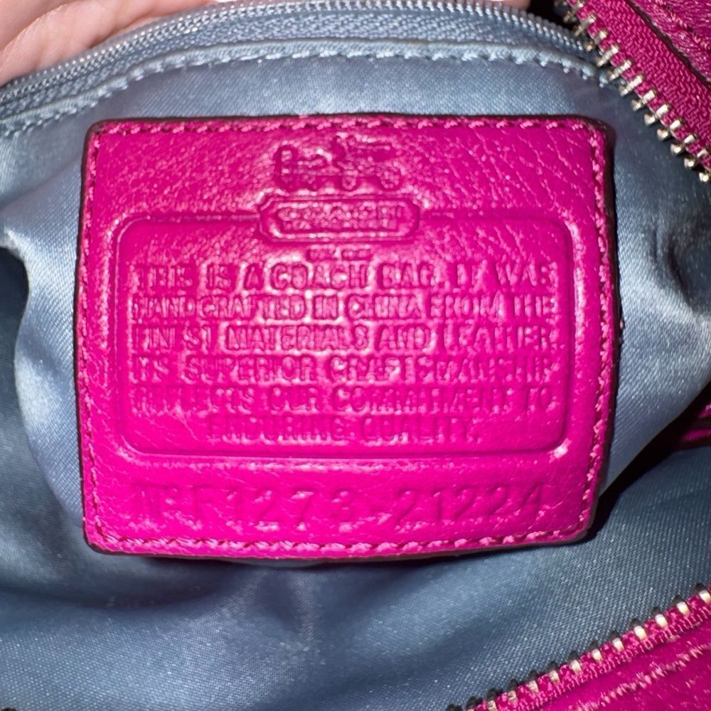 Coach Madison Isabelle Leather Satchel Purse - Picture 8 of 8